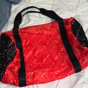 PINK DUFFLE BAG